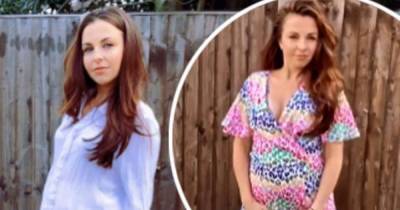 Pregnant EastEnders star Louisa Lytton shows off baby bump in video - www.msn.com