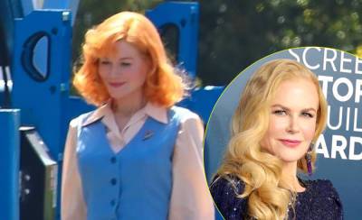 Nicole Kidman Spotted with Lucille Ball's Iconic Red Hair in New 'Being the Ricardos' Set Photos - www.justjared.com - Los Angeles
