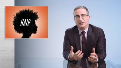 John Oliver Has a Few Words for White People About Black Hair: Leave It Alone - www.etonline.com