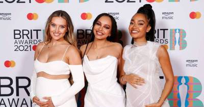 Perrie Edwards and Leigh-Anne Pinnock make red carpet debut with baby bumps at BRIT Awards - www.msn.com