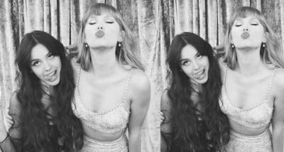 PHOTO: Olivia Rodrigo ecstatically poses with Taylor Swift after finally meeting her at Brit Awards 2021 - www.pinkvilla.com - Taylor - county Swift