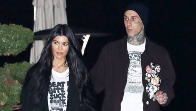 Why Kourtney Kardashian Travis Barker Are Flaunting Their Romance In A Very ‘Public Way’ - hollywoodlife.com