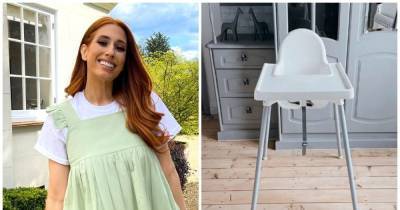 Stacey Solomon transforms £12 IKEA high chair with Scandi look - www.manchestereveningnews.co.uk
