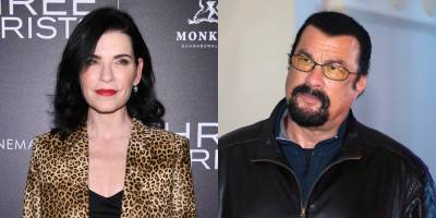 Julianna Margulies Opens Up About Her Unsettling Encounter With Steven Seagal - www.justjared.com