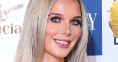 Helen Flanagan makes quick change into skinny jeans after dress malfunction - www.msn.com