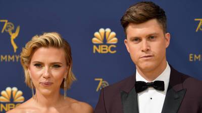 Scarlett Johansson slimed by husband Colin Jost during MTV Movie and TV Awards speech - www.foxnews.com