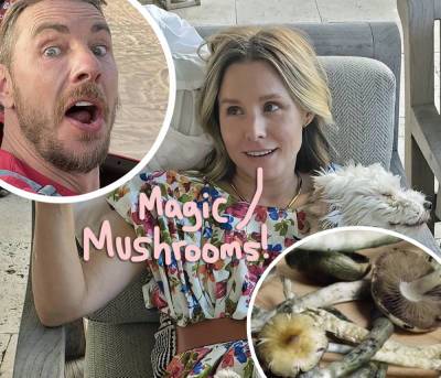Kristen Bell Experimented With Hallucinogenic Mushrooms To Manage Depression -- And Dax Shepard Helped! - perezhilton.com