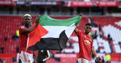 Manchester United manager Ole Gunnar Solskjaer comments on Paul Pogba and Amad carrying Palestinian flag - www.manchestereveningnews.co.uk - Manchester - Palestine