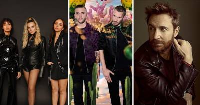 Galantis, David Guetta and Little Mix deliver a mega bop on Heartbreak Anthem: First listen preview - www.officialcharts.com - Britain - Sweden