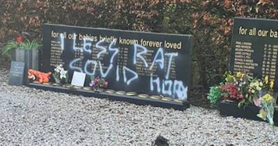 Sick graffiti at baby memorial 'stirred up a lot of pain' for devastated dad of stillborn son - www.dailyrecord.co.uk