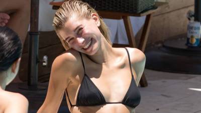 Hailey Baldwin Slays In Tiny Pink Bikini After Justin Bieber Says He ‘Can’t Believe’ She ‘Chose’ Him - hollywoodlife.com