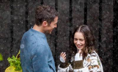 Lily Collins Gets Caught in the Rain with Lucas Bravo for 'Emily in Paris' Season 2 Scene! - www.justjared.com - France
