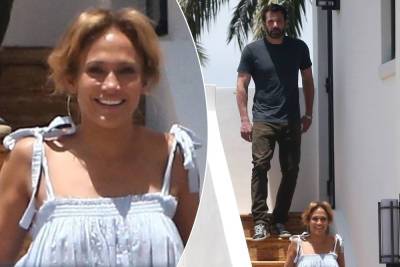 Jennifer Lopez is all smiles with Ben Affleck in Miami - nypost.com - Miami