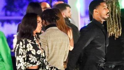 Michael B Jordan Lori Harvey Sweetly Holds Hands While Leaving Drake’s BBMAs After Party - hollywoodlife.com - Jordan - county Harvey
