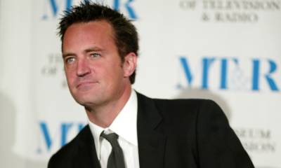 Friends star Matthew Perry promotes good health in new photo - sparks reaction - hellomagazine.com