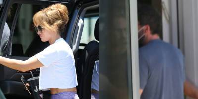 Jennifer Lopez & Ben Affleck Hit the Gym Together in Miami, Reportedly Flaunt PDA Inside - www.justjared.com - Miami - Florida