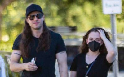 Kat Dennings Spotted Shopping with Fiance Andrew WK at Vintage Clothing Store - www.justjared.com - city Burbank