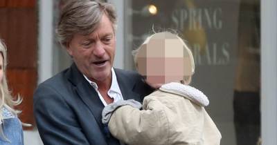 Richard Madeley dotes on grandson Kit, two, during stroll in London - www.ok.co.uk - London