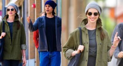 PHOTOS: Anne Hathaway, Jared Leto snapped filming new series 'WeCrashed' in New York - www.pinkvilla.com - New York - Hollywood - New York - New York - county Queens