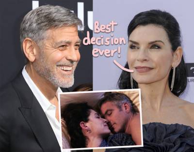 Julianna Margulies Is SO Glad She & George Clooney Never Hooked Up IRL! - perezhilton.com