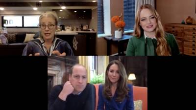 This Chat Between Kate Middleton, Prince William, Emma Stone, and Emma Thompson Is Too Charming - www.glamour.com - Britain - London - county Stone
