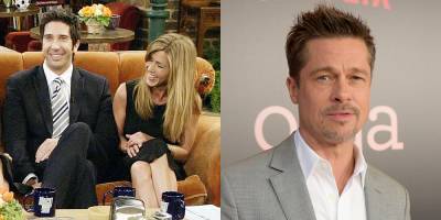 David Schwimmer Brought Up Brad Pitt During 'Friends' Reunion - See Jennifer Aniston's Reaction - www.justjared.com
