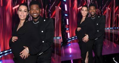 Usher & GF Jenn Goicoechea expecting second baby together; Latter debuts baby bump at iHeart Radio Awards 2021 - www.pinkvilla.com - Los Angeles