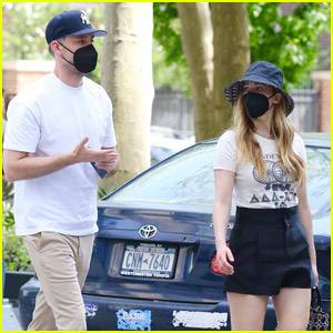 Jennifer Lawrence Sports a Bucket Hat While Out to Lunch with Hubby Cooke Maroney - www.justjared.com - New York - city Lawrence - county Cooke