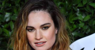 Lily James 'not really willing' to talk about Dominic West photo scandal - www.wonderwall.com - Spain - Rome
