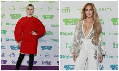 Jennifer Lopez and Selena Gomez looked fabulous at the Global Citizen: Vax Live benefit concert - us.hola.com - California