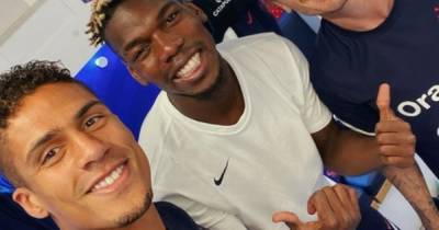 Manchester United fans say the same thing after Paul Pogba takes photo with transfer target Raphael Varane - www.manchestereveningnews.co.uk - Manchester
