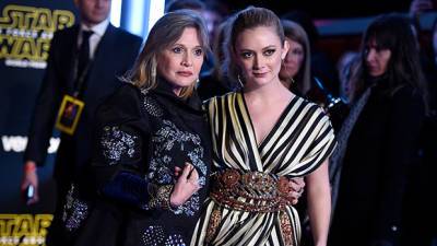 Billie Lourd Honors Late Mom Carrie Fisher By Dressing Son As Princess Leia On Star Wars Day - hollywoodlife.com - city Kingston