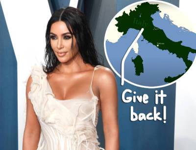 Kim Kardashian Vs ITALY?! A Breakdown Of The Statue Drama - perezhilton.com - USA - Italy