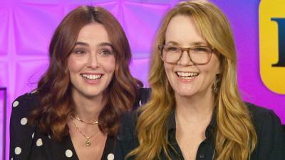 Lea Thompson and Zoey Deutch Look Back at Their First ET Interview Together (Exclusive) - www.etonline.com