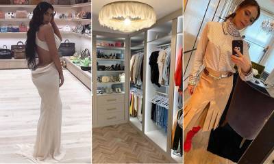 22 show-stopping celebrity walk-in wardrobes and dressing rooms - hellomagazine.com