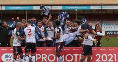 'Beers at the ready' - Bolton Wanderers dressing room reacts to Crawley win and automatic promotion - www.manchestereveningnews.co.uk - city Crawley