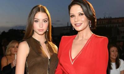 Catherine Zeta-Jones and daughter Carys steal the show in video with star’s glamorous mother - hellomagazine.com
