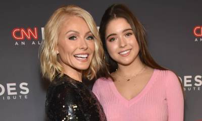 Kelly Ripa's daughter Lola causes a stir in rare family photo during special celebration - hellomagazine.com - New York - city Vancouver