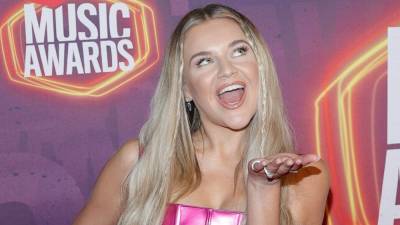 Kelsea Ballerini Goes Barbie Chic in Leather at CMT Music Awards: 'I Feel Like Ross from Friends' (Exclusive) - www.etonline.com - county Brown - Tennessee - county Kane