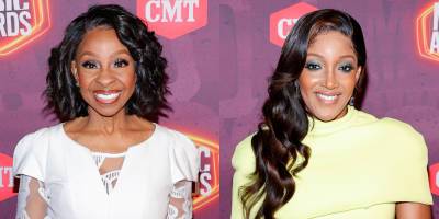 Mickey Guyton Lights Up CMT Awards 2021 Red Carpet With Gladys Knight - www.justjared.com - Tennessee
