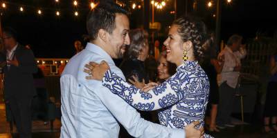 Lin-Manuel Miranda & Vanessa Nadal Dance The Night Away at 'In The Heights' After Party - www.justjared.com - New York