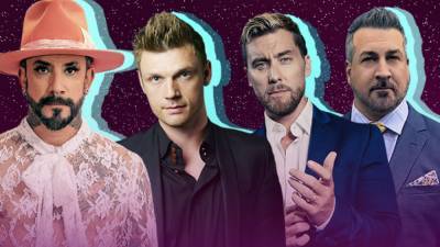 Nick Carter, Lance Bass, AJ McLean & Joey Fatone Team Up For Pride Game Night and Performance (Exclusive) - www.etonline.com - Los Angeles