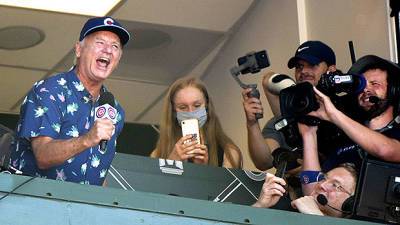 Bill Murray Returns To His Beloved Wrigley Field To Sing ‘Take Me Out To The Ball Game’ To Packed Stadium - hollywoodlife.com - Chicago - county St. Louis
