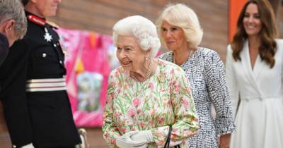 Queen and Camilla spotted sharing sweet moment as lip reader picks up G7 conversation - www.ok.co.uk