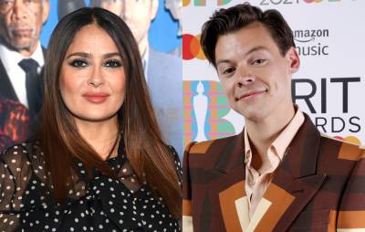 Salma Hayek’s pet owl once coughed up a hairball on Harry Styles’ head - www.nme.com