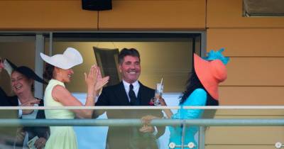 Simon Cowell enjoys day out with girlfriend Lauren and ex Sinitta at Royal Ascot - www.ok.co.uk - Britain - county Berkshire
