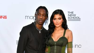 Travis Scott Says He Loves 'Wifey' Kylie Jenner At Red Carpet Event With Stormi - www.etonline.com - New York