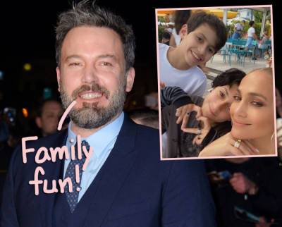 Jennifer Lopez's Twins Are 'Slowly Getting To Know' Ben Affleck As The Couple Moves Forward! - perezhilton.com