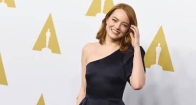 Emma Stone REACTS to claims of breaking her shoulder at a Spice Girls concert; New mom recalls funny incident - www.pinkvilla.com