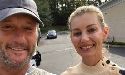 Faith Hill shares funny Father's Day post dedicated to husband Tim McGraw - hellomagazine.com
